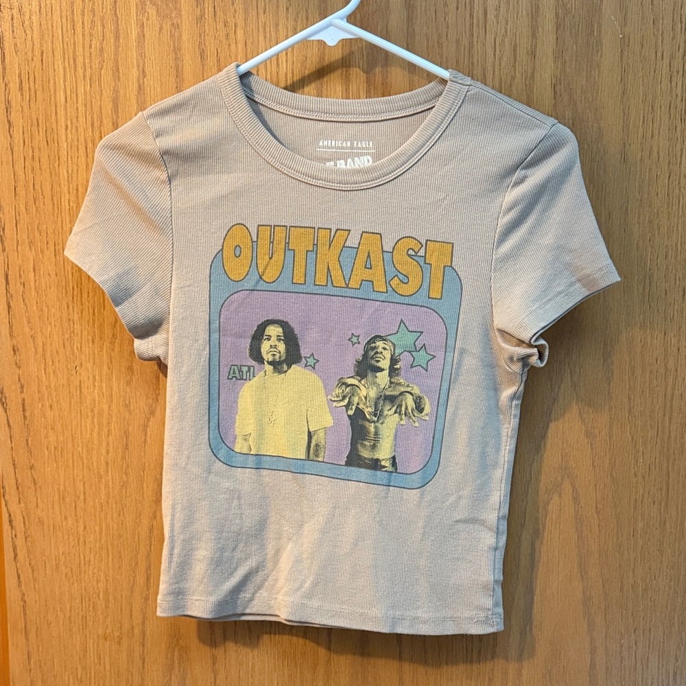 American Eagle Outfitters Brown Outkast Tee